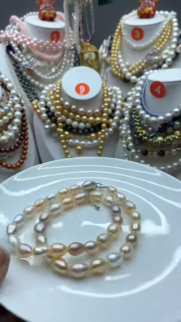 淡水珍珠未镶嵌颈饰1