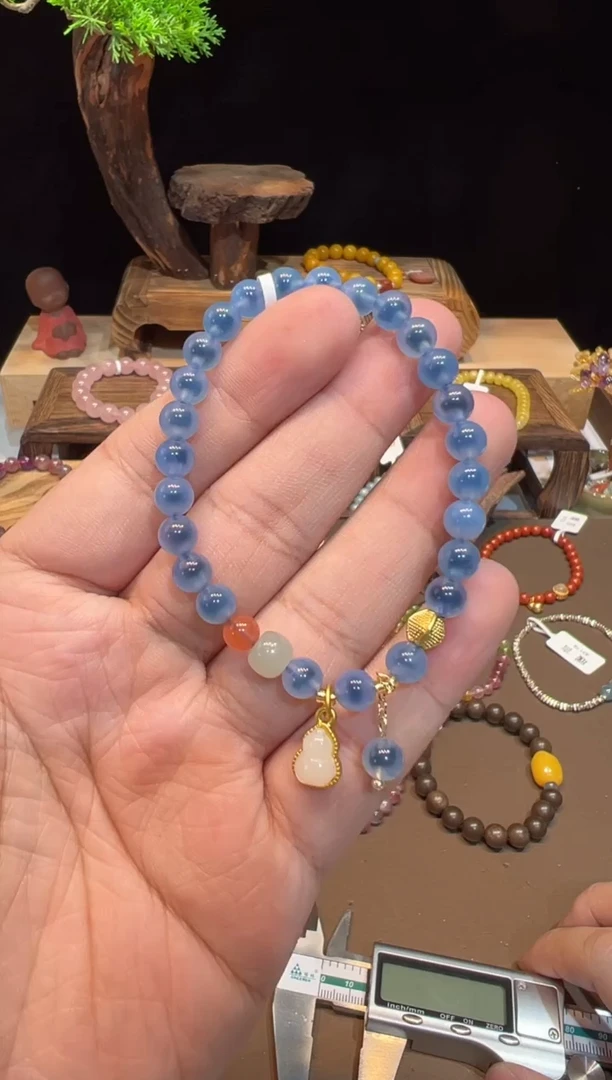 【闪购商品】玛瑙/玉髓手链未镶嵌手饰@@Y1403