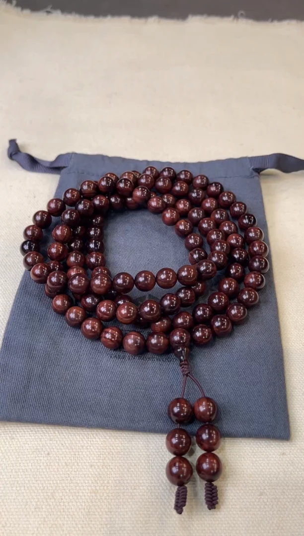 黄花梨/降香黄檀手串/手链黄花梨 1.0x108