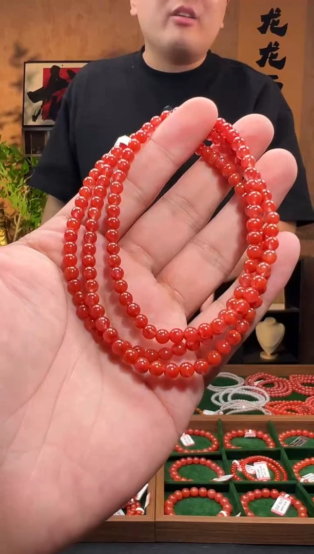 未镶嵌手链南红玛瑙瓦西南红5m/lxy00002多样性发货