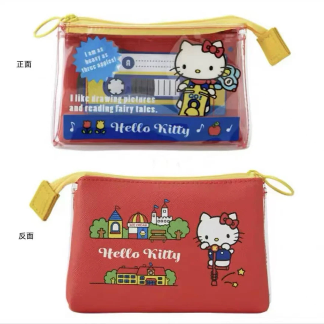 M87 Kitty鱼怪唱片磁带Kitty双层化妆包