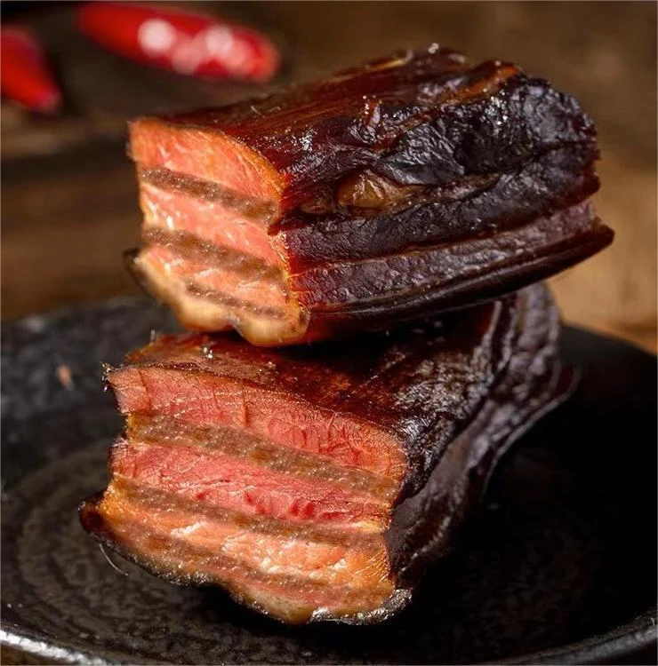 买2斤送3斤(到手5斤)正宗柴火果木熏制烟熏腊肉/甄选J
