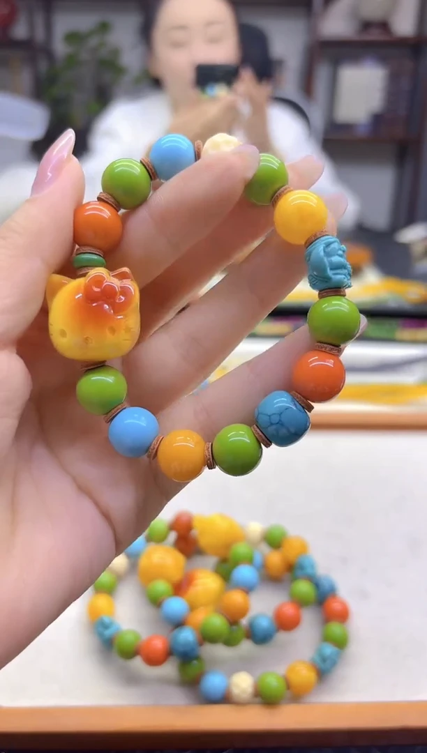 手链蜜蜡未镶嵌DIY款S1014