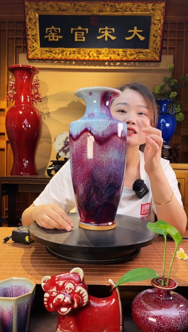 摆件大宋官窑【将军瓶】重磅年份珍藏款