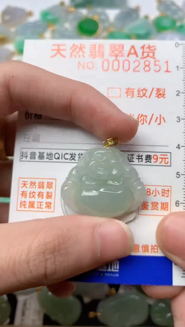 【闪购商品】翡翠颈饰18K金镶嵌85..............