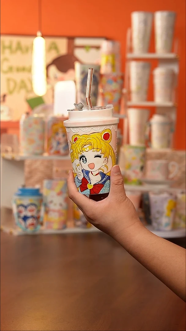 景德镇手工手绘文创陶瓷杯