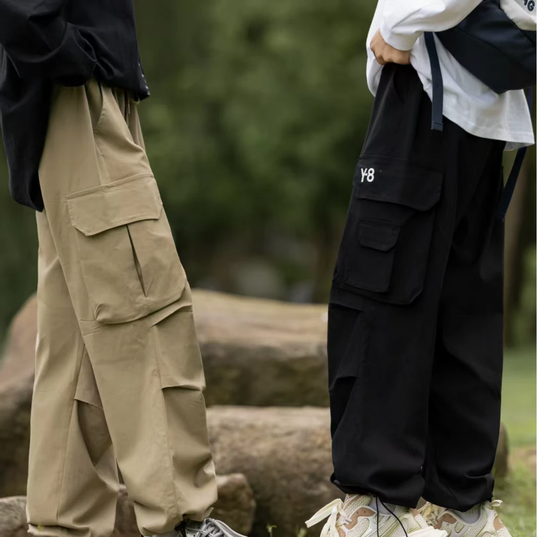 8306高端专享春秋款工装裤军绿色