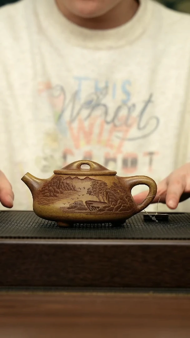 【闪购商品】紫砂茶壶宜兴原矿 手工 紫砂壶容量350CC