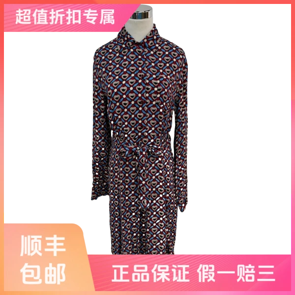 【一件九折】妃鱼/麦丝玛拉/粘胶纤维/连衣裙/95新/凡0705