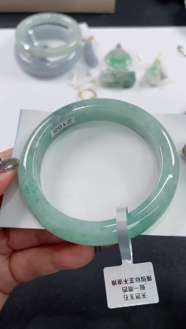 未镶嵌手镯翡翠基地发货H3386  58+