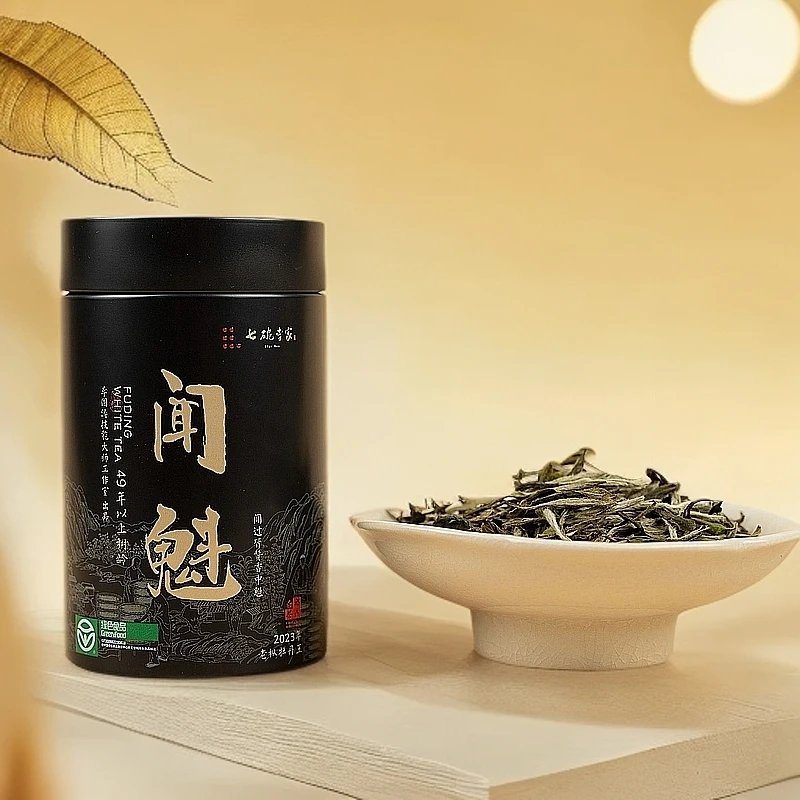 七碗李家【闻魁】2023年老枞牡丹王特级白牡丹30g毫香兰花香高扬