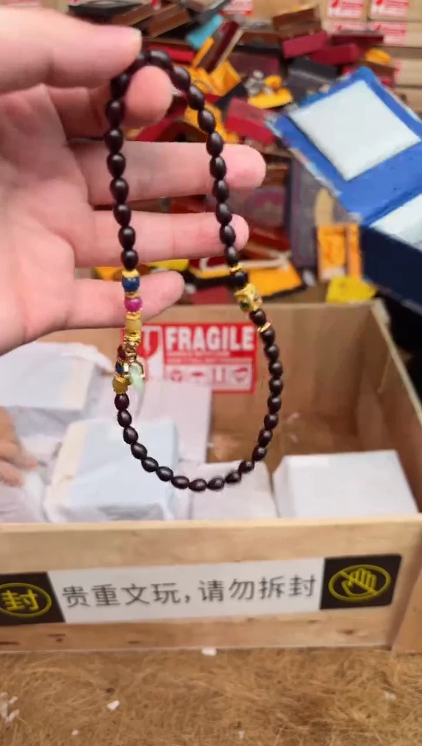 大海文玩木作类材质手串无礼盒