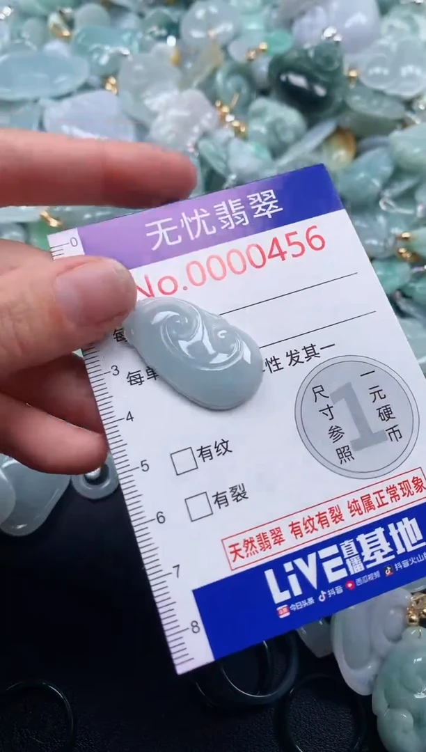 吊坠(不含链)未镶嵌翡翠456