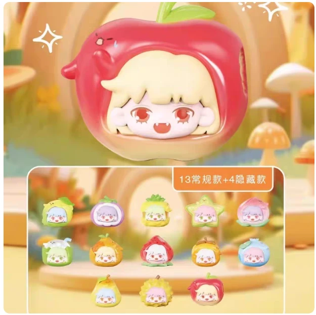 拆盒！YOUBO悠悠果园系列潮玩盲盒手办