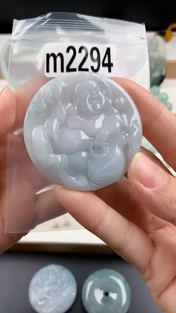 颈饰未镶嵌翡翠天然翡翠吊坠挂件