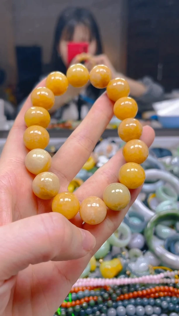 翡翠未镶嵌颈饰13MM/L/翡翠A货一图一物