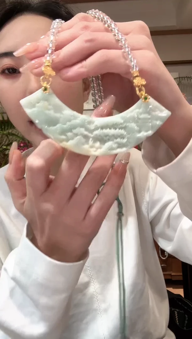 【闪购商品】翡翠颈饰未镶嵌国风