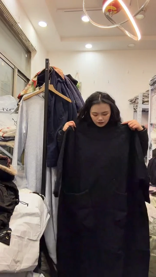 常规款NO退NO换D 加厚加棉袍子连衣裙