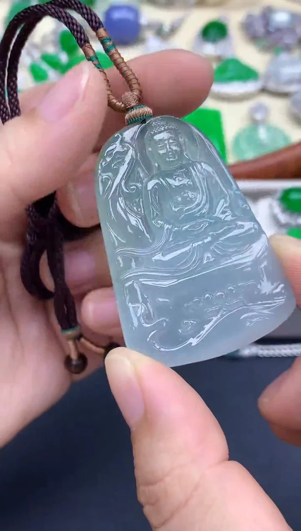 颈饰未镶嵌翡翠297-中国好珍宝