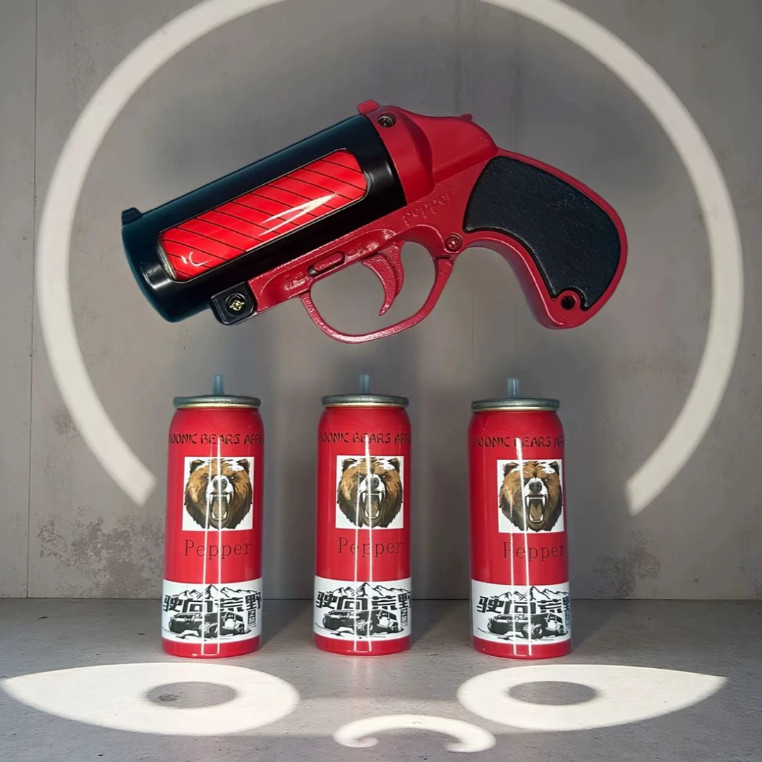 金刚狼《升级款全金属》车载辣辣户外应急安防驱狗工具