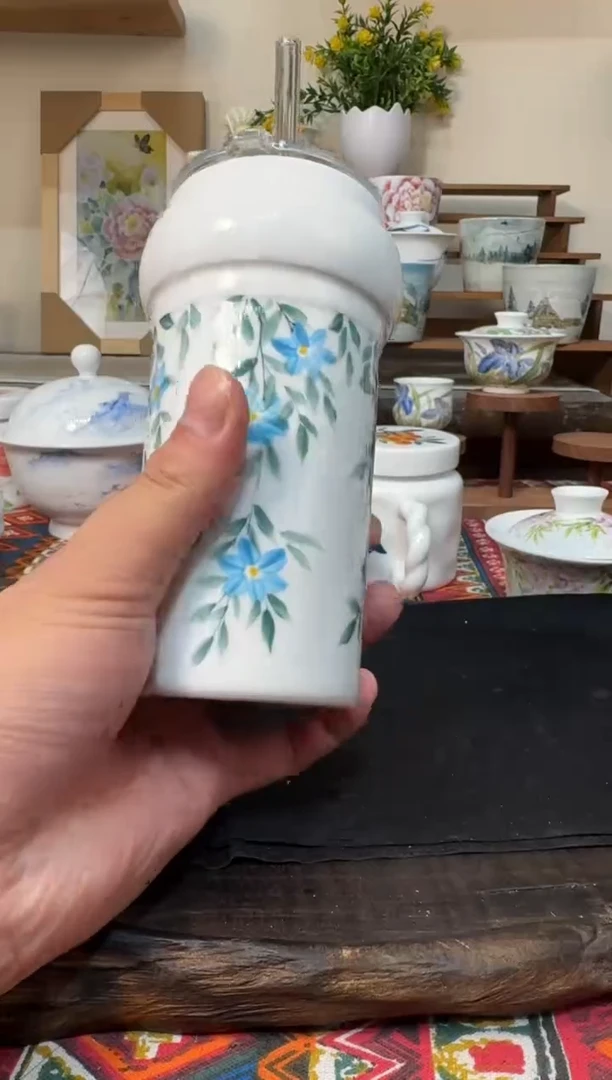 摆件瓷景德镇高温陶瓷清仓浮力