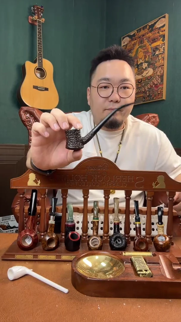 石楠木木雕款意大利进口石楠木烟斗