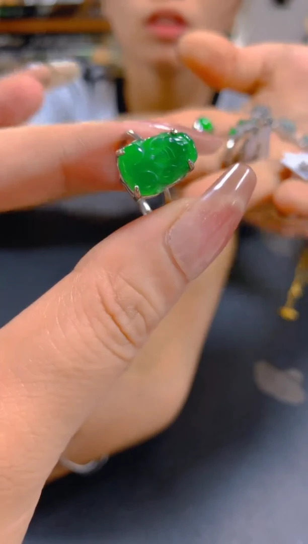 翡翠戒指未镶嵌0163321263多样性发一