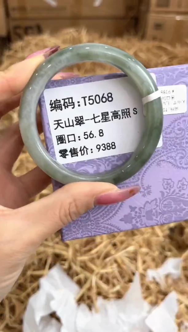 未镶嵌手镯石英质玉T5068