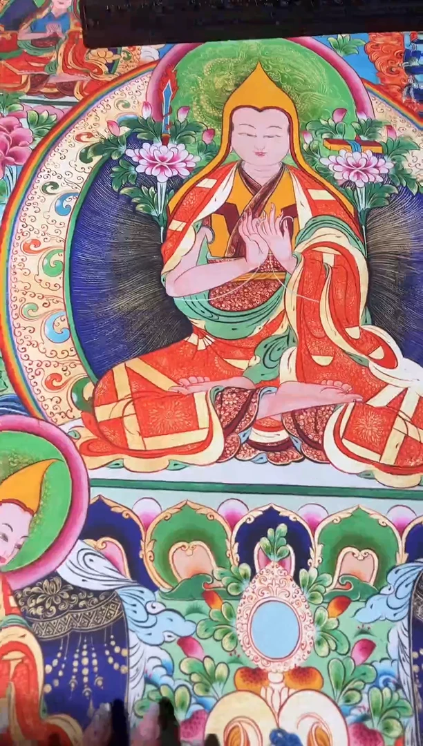 卷轴画东东唐卡tk16