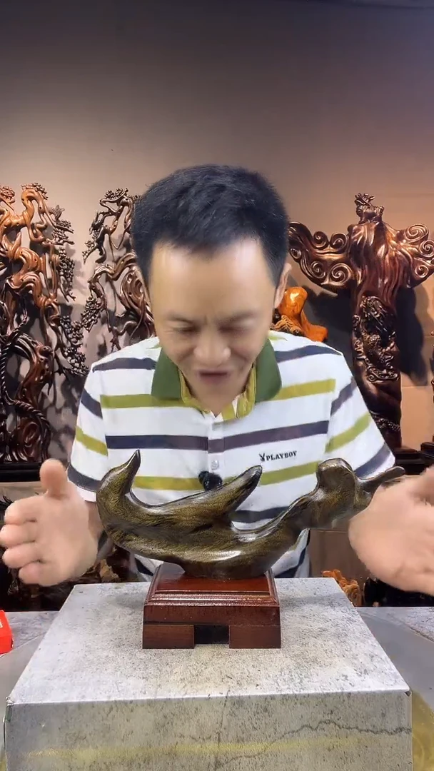 金丝楠尚*小叶桢楠随行摆件14