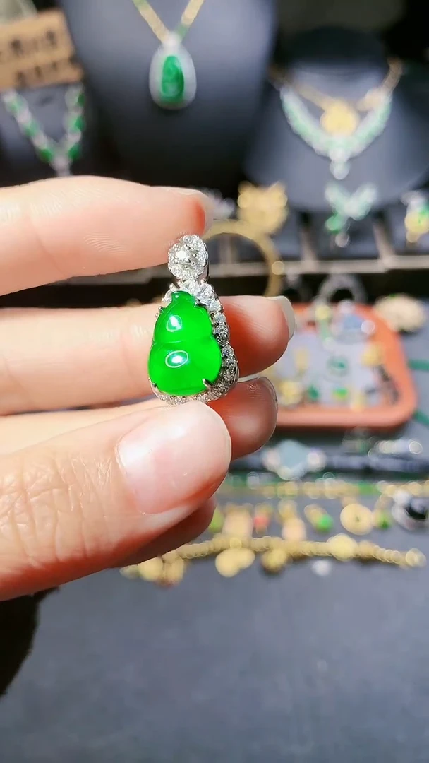 【闪购商品】翡翠戒指银S925镶嵌戒指