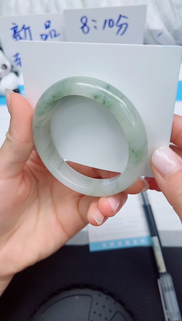 石英质玉手镯未镶嵌3-54.5