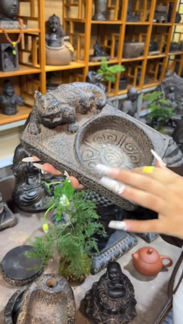 陶土【火山泥】守财兽