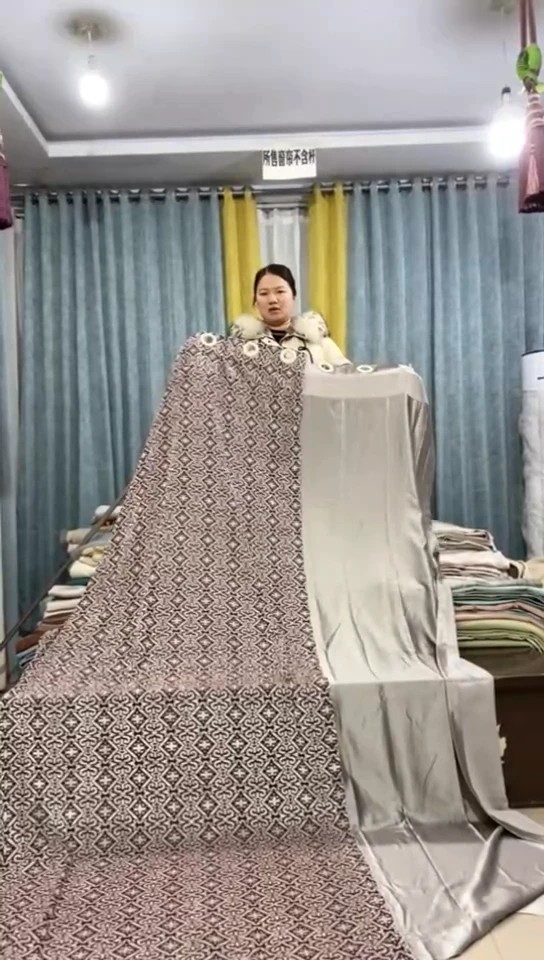 布成品窗帘     4*2.8