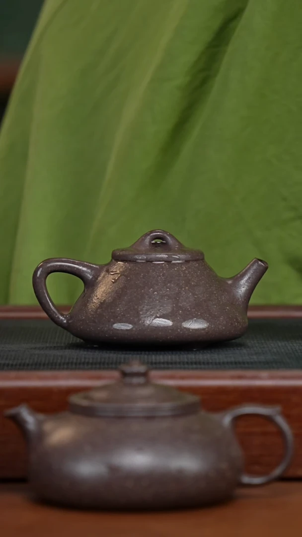 茶壶紫砂天青子冶石瓢