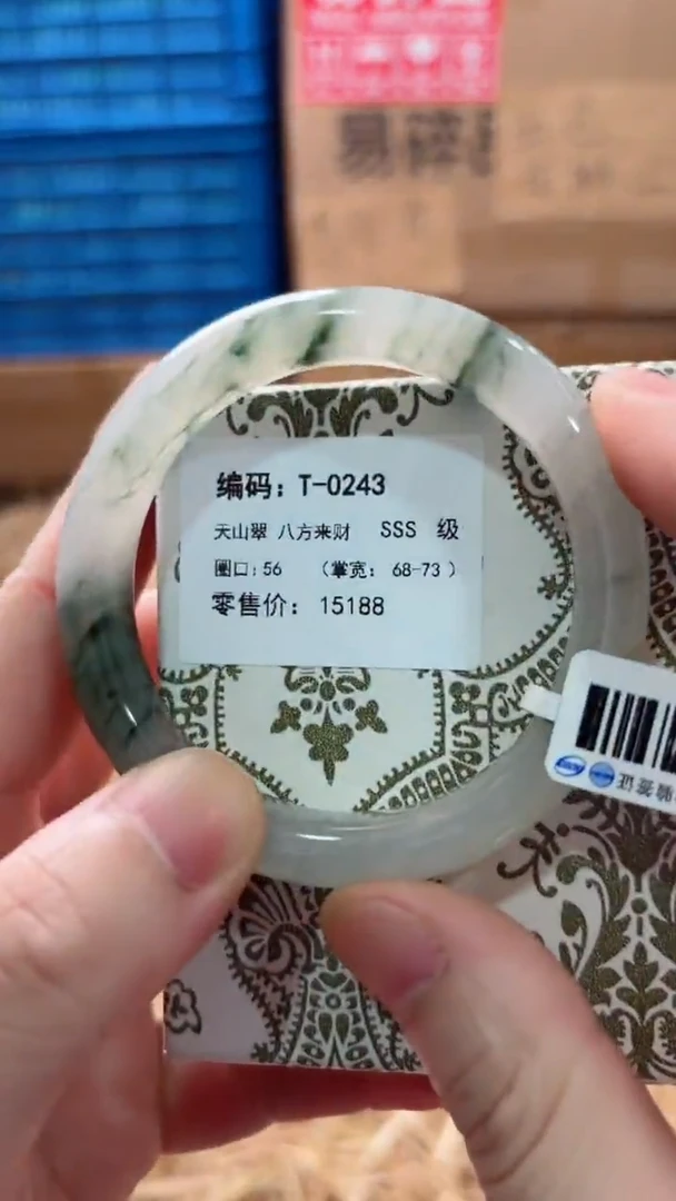 未镶嵌手镯石英质玉T-0243