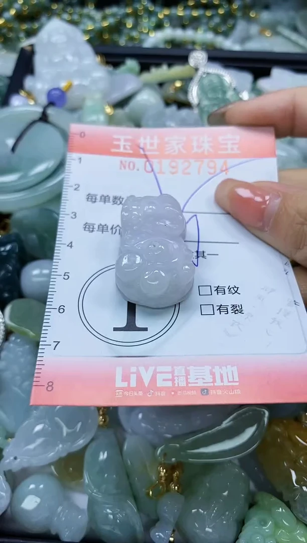 【闪购商品】翡翠颈饰未镶嵌闪购商品00192794