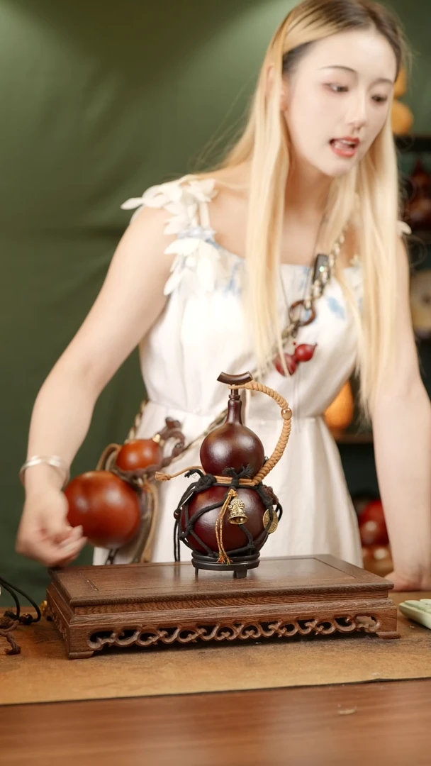 177号精品天然大漆酒葫芦一物一拍~