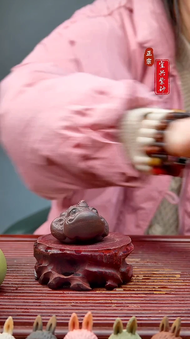 紫砂茶宠宜兴紫砂茶宠摆件