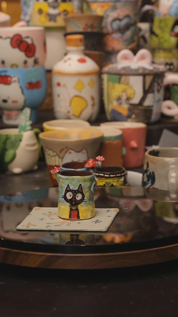 景德镇釉下彩绘设计师款式陶瓷