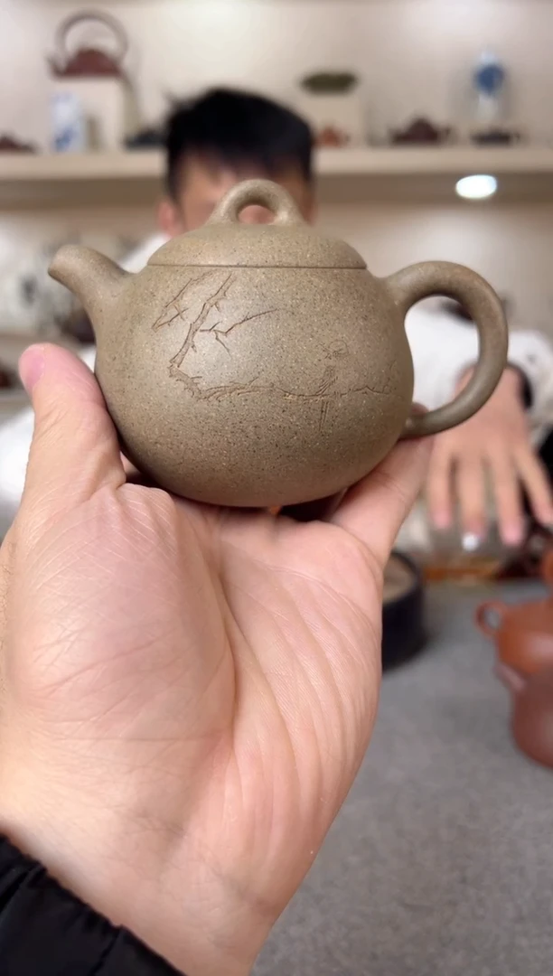 【闪购商品】紫砂茶壶匏瓜 段泥 半手工