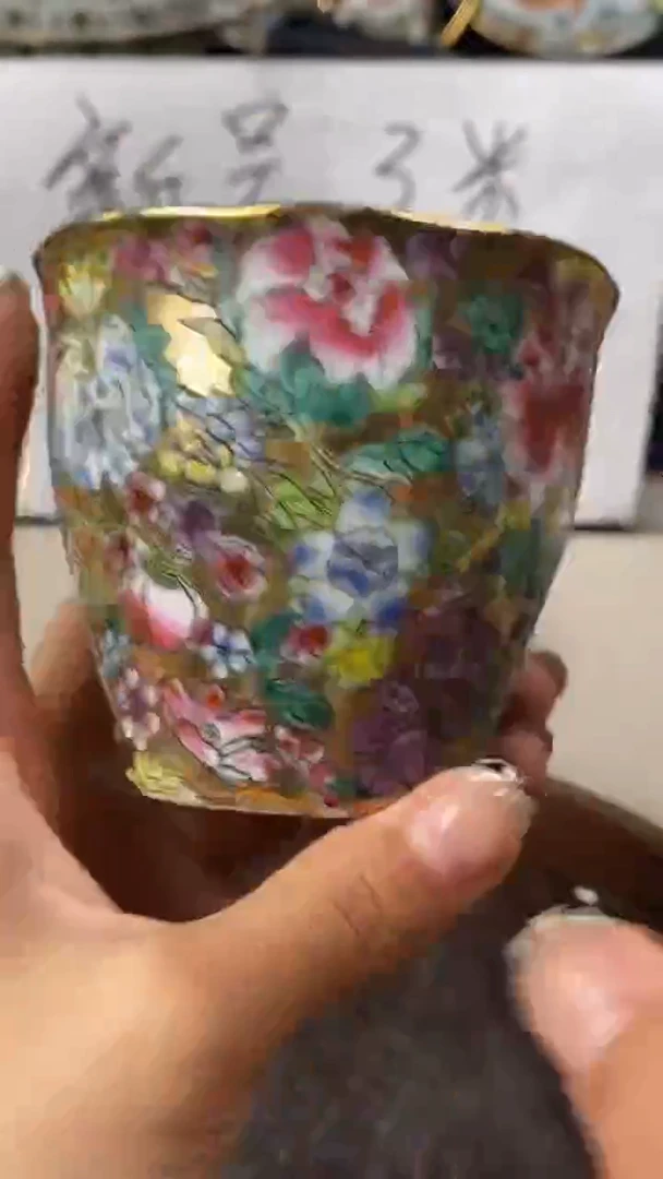 瓷片微瑕景德镇窑厂瓷摆件单件