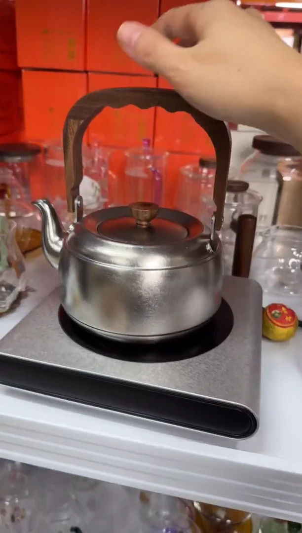 @@器钛纯钛提梁壶