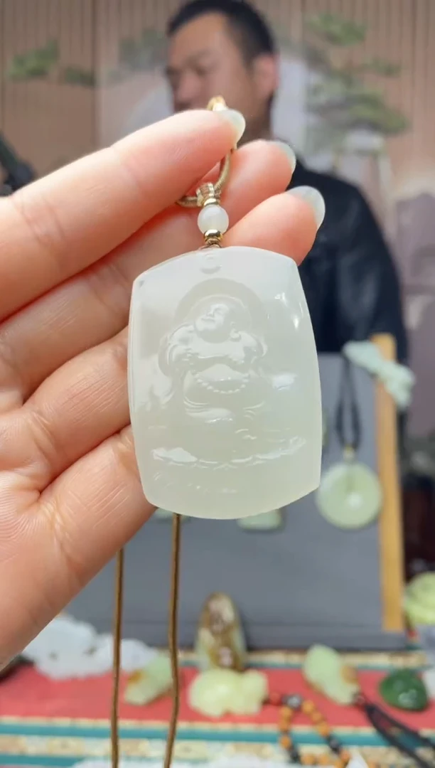 未镶嵌和田玉挂件拍一发一