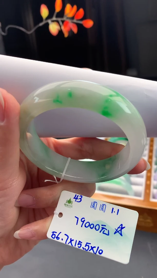 未镶嵌手镯翡翠翡翠自带#送人#，假一赔三