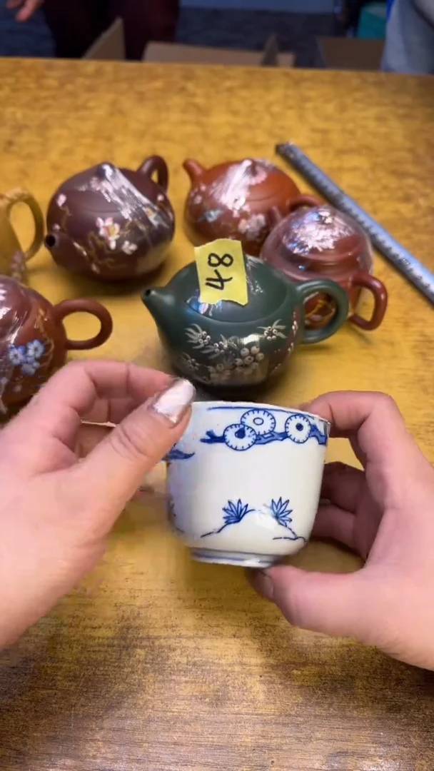 【闪购商品】瓷器瓷器瑕疵脏旧48随即是个