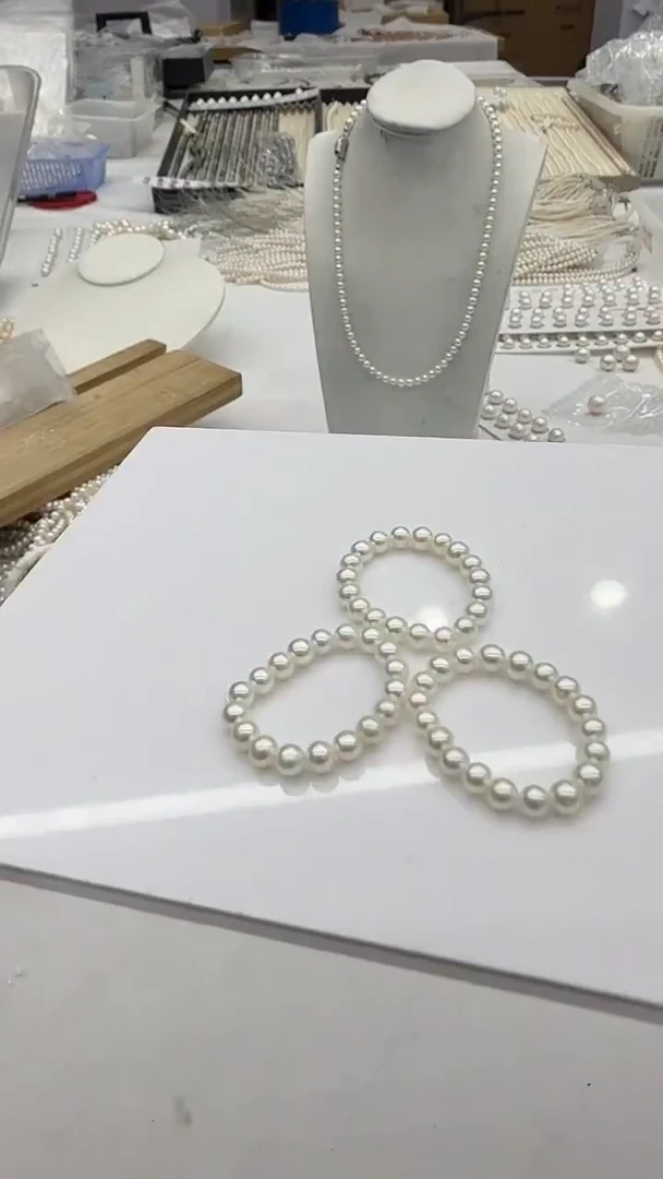 未镶嵌戒指淡水珍珠4mm