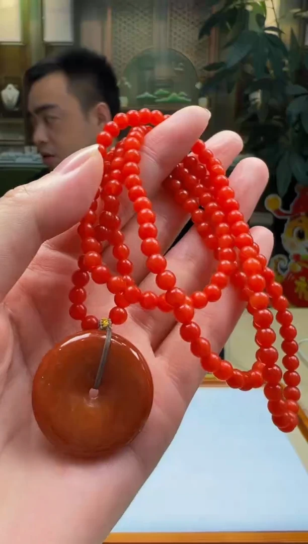 翡翠未镶嵌颈饰YY2025-7-17-8