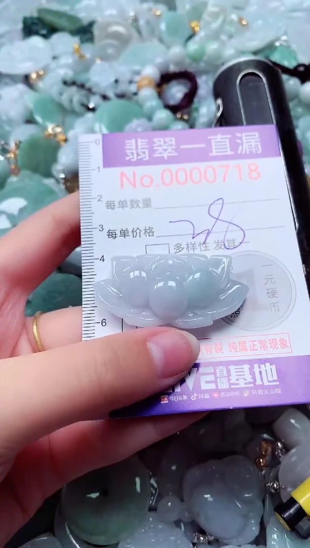 吊坠(不含链)未镶嵌翡翠718