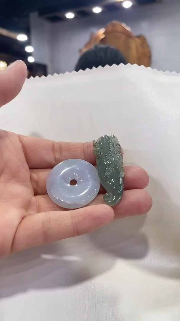 吊坠(不含链)未镶嵌翡翠457